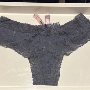Victoria’s Secret Lace Women's Intimate in Gray Cheeky